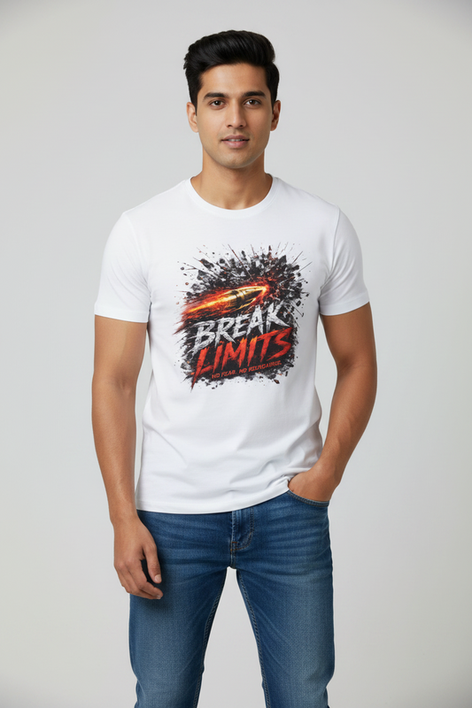 Break Limits TrendyNewHub Unisex Crew T-Shirt