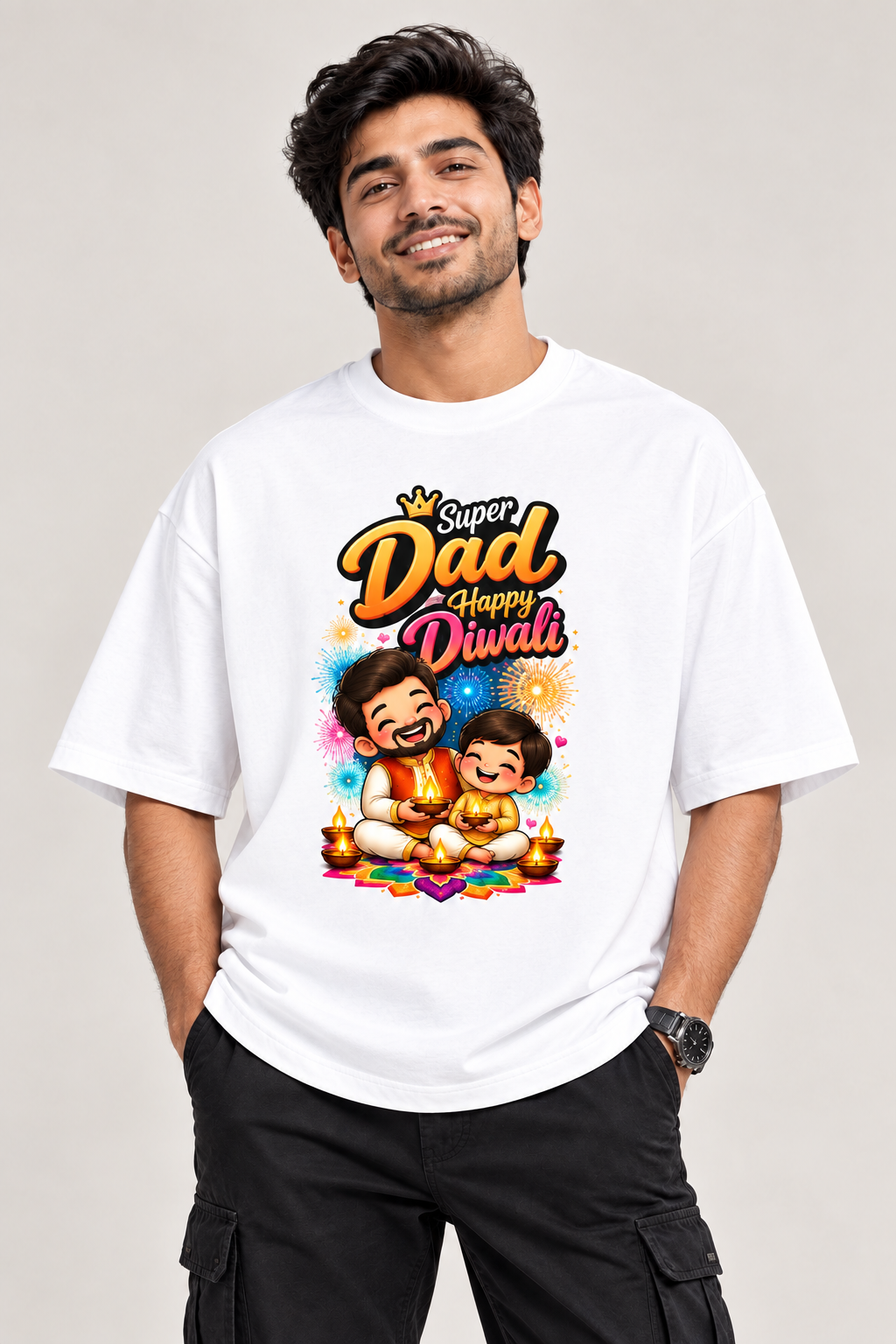 Family Collection - Diwali for Father's Classic TrendyNewHub T-Shirt