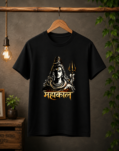 Mahakaal Shiv - TrendyNewHub Unisex Standard Crew T-Shirt