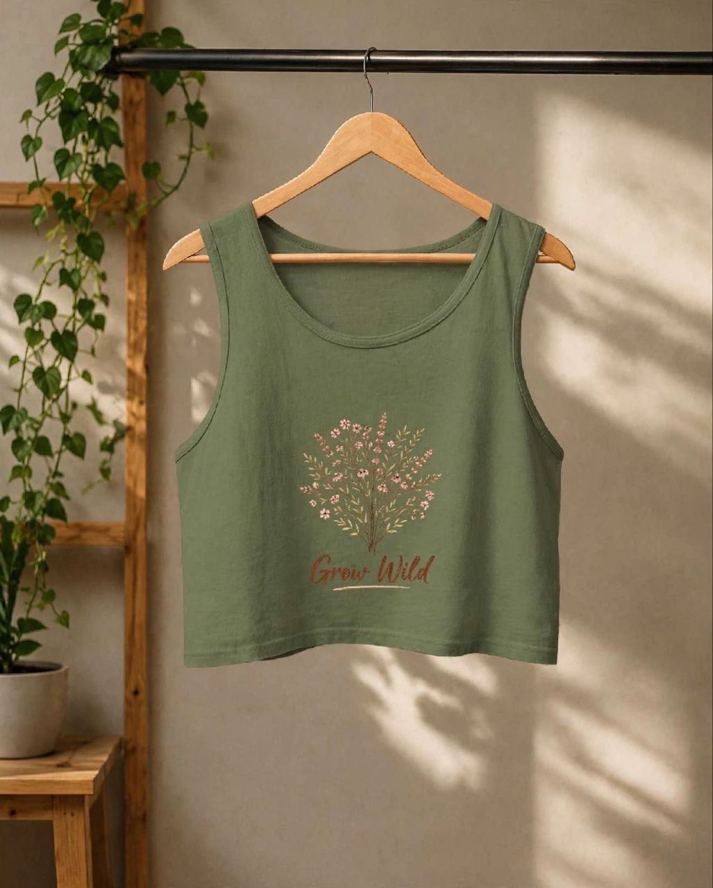 TrendyNewHub Grow Wild - Crop Tank