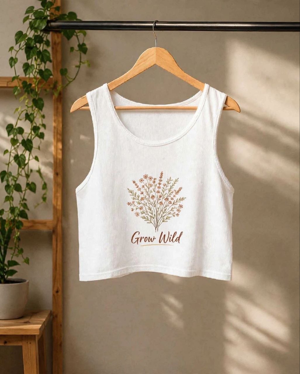 TrendyNewHub Grow Wild - Crop Tank